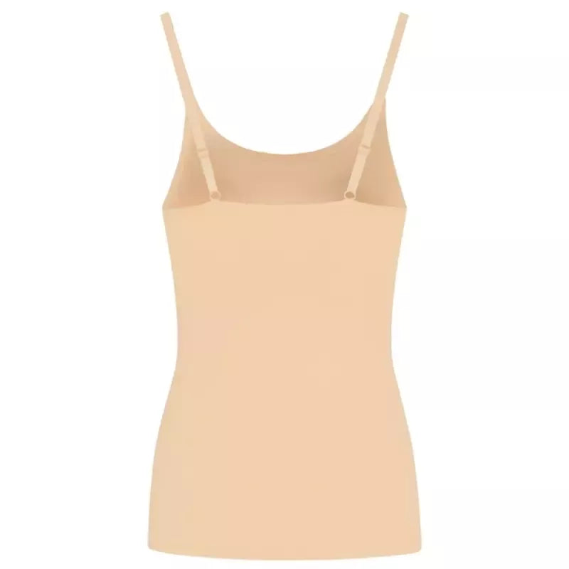 Bye Bra Light Control T-shirt Invisible Beige L – Begiūlė formuojanti palaidinė