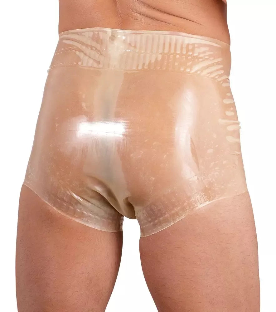 LateX Unisex lateksinės sauskelnės-kelnaitės XL, skaidrios, odos spalvos