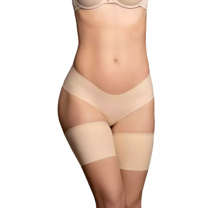 Bye Bra besiūlės šlaunų juostos, Nude, S dydis – patogumas be slydimo