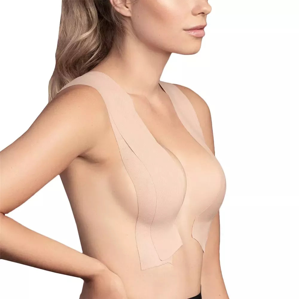 Bye Bra Body Tape Nude 6,5 cm x 5 m – plati nematoma atraminė juosta