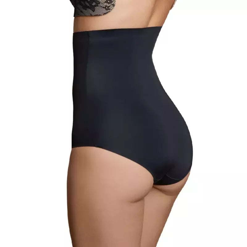 Bye Bra Estilo aukšto liemens besiūlės kelnaitės Black XXL lengvos