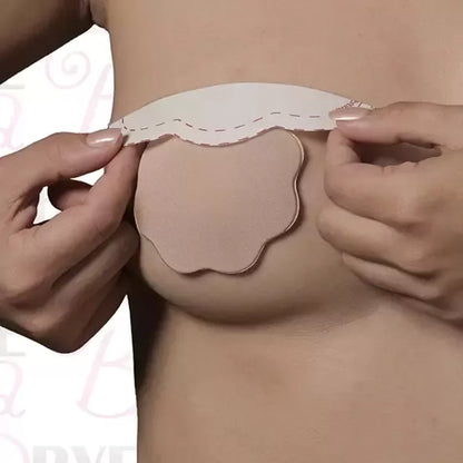 Bye Bra F-H Breast Lift System & Fabric Covers kūno spalvos – 3 poros