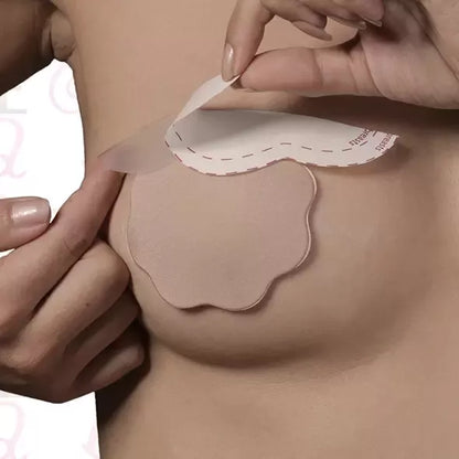 Bye Bra F-H Breast Lift System & Fabric Covers kūno spalvos – 3 poros