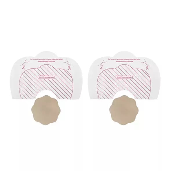 Bye Bra F-H Breast Lift System & Fabric Covers kūno spalvos – 3 poros