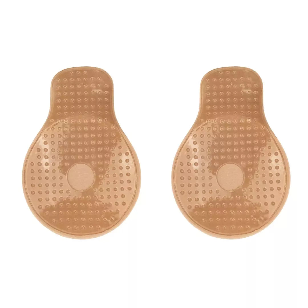 Bye Bra Fabric Pull-Ups Nude M – nematomi silikoniniai pakėlimo kaušeliai