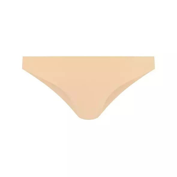 Bye Bra Invisible braziliškų kelnaičių 2 vienetų rinkinys, kūno spalvos ir juodos, M dydis