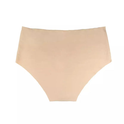 Bye Bra Invisible High Brief 2 dalių rinkinys, medvilninis įsiuvas, kūno spalvos ir juoda, XXL