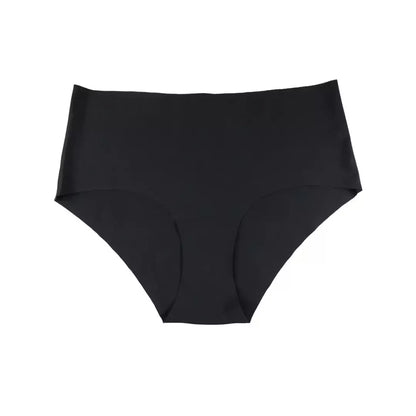 Bye Bra Invisible High Brief 2 dalių rinkinys, medvilninis įsiuvas, kūno spalvos ir juoda, XXL