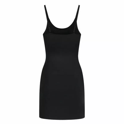 Bye Bra Invisible Singlet Dress Black XXL - lengvos kontrolės sprendimas
