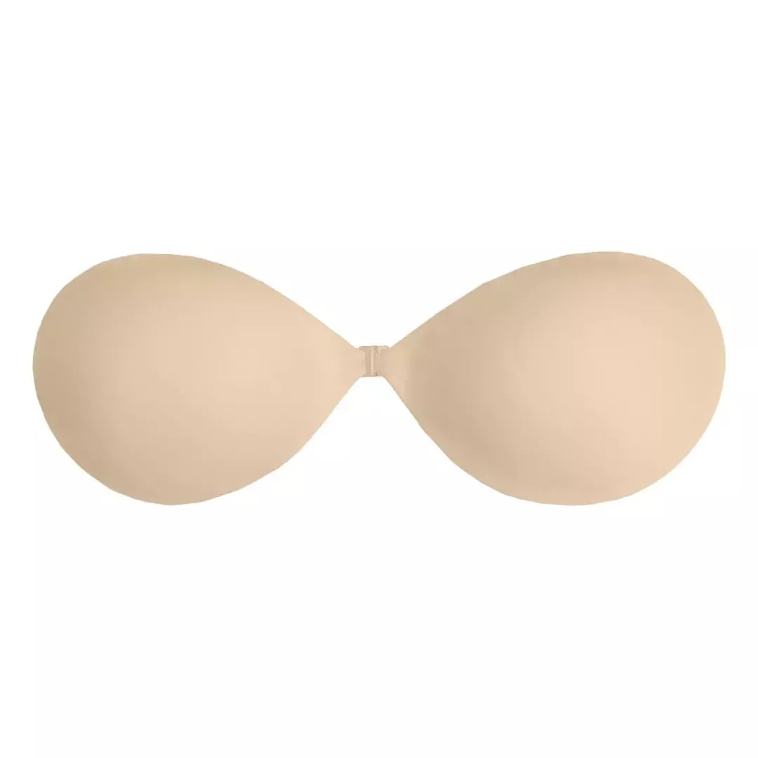 Bye Bra Invisible Support B kaušelio kūno spalvos liemenėlė – daugkartinė lipni sistema