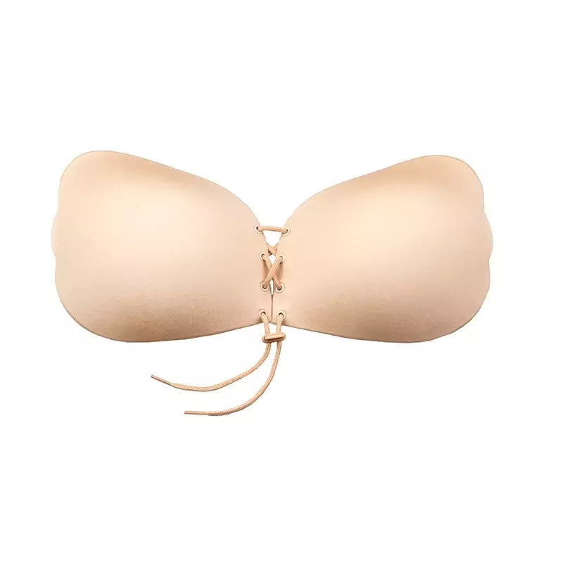 Bye Bra Lace-It liemenėlė, C kaušelis, kūno spalvos – reguliuojama liemenėlė be petnešėlių