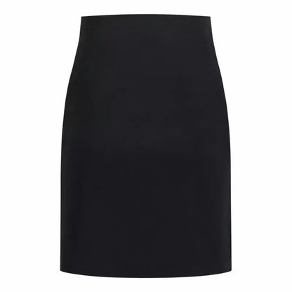 Bye Bra Light Control Skirt Invisible juodas, M – Besiūlis modeliuojantis apatinis sijonas