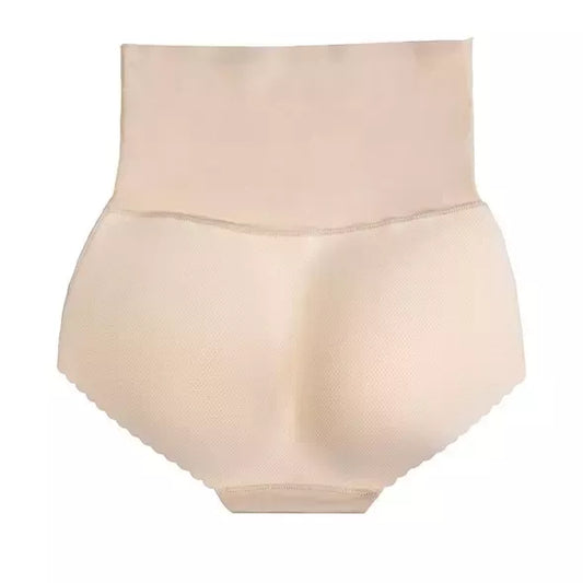 Bye Bra Padded Panties High Waist Nude M – formuojančios patogios kelnaitės