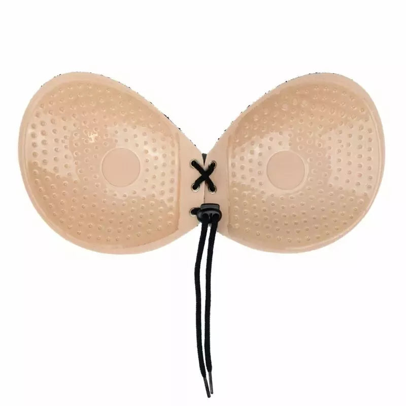 Bye Bra Round Lace-it lipni liemenėlė, E kaušelis – su nėrinių raštais, daugkartinė