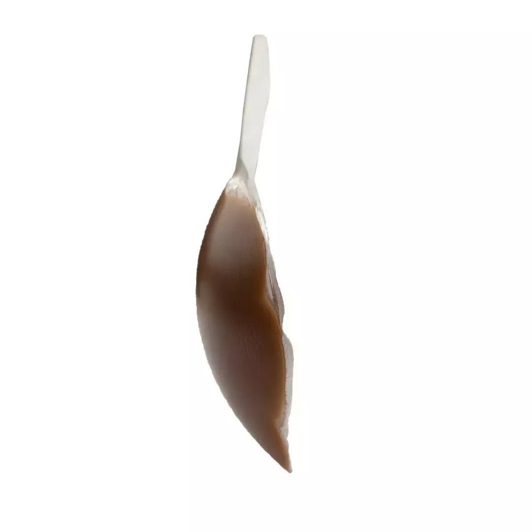 Bye Bra silikoniniai pakeliami įdėklai, rudi, M dydis – daugkartinio naudojimo lipnus sprendimas, 10 cm