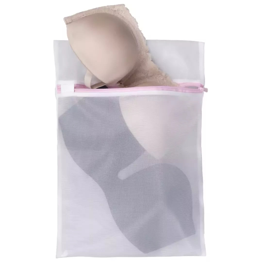 Bye Bra skalbinių maišelis „Washing Bag Clear“ 30x40 cm – apsauginis tinklelis gležniems audiniams