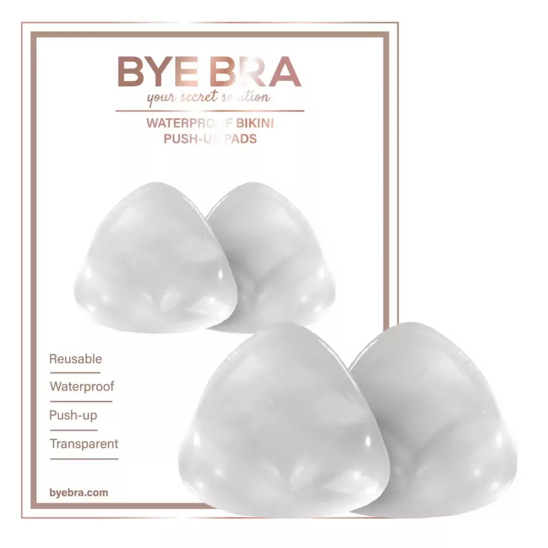 Bye Bra Waterproof Pads Clear – nematomos atraminės pagalvėlės, 1 pora