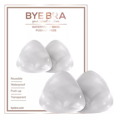 Bye Bra Waterproof Pads Clear – nematomos atraminės pagalvėlės, 1 pora