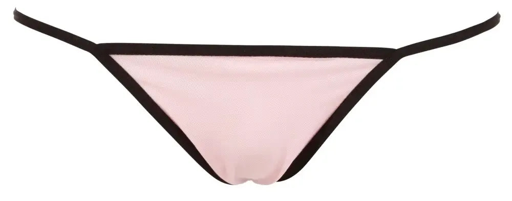 Cottelli Collection Babydoll Pink XL nėriniais dekoruotas naktinių drabužių komplektas