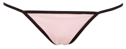 Cottelli Collection Babydoll Pink XL nėriniais dekoruotas naktinių drabužių komplektas