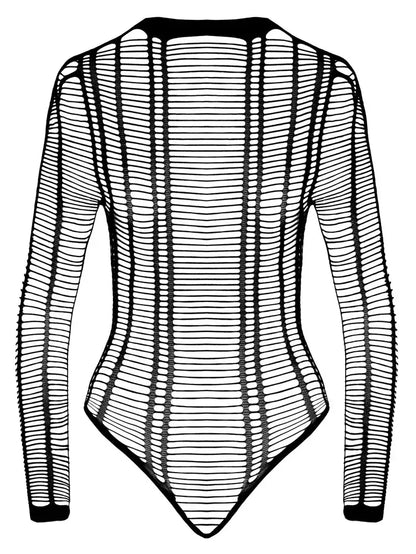 Cottelli Collection Body Fantasy S-L besiūlis suvarstomas bodis, juodas