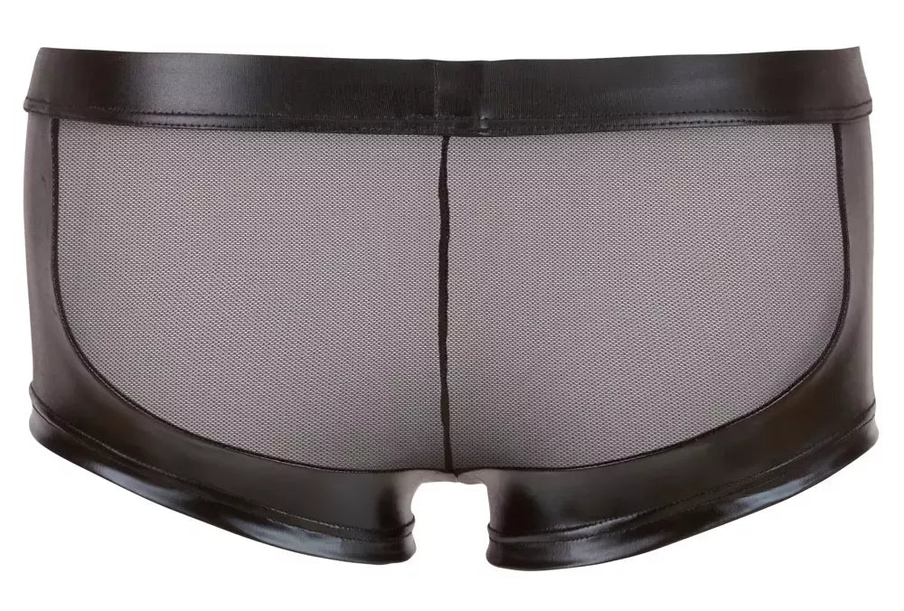 „Cottelli Collection Men’s Powernet“ vyriškos kelnaitės su „wet look“ detalėmis, dydis M