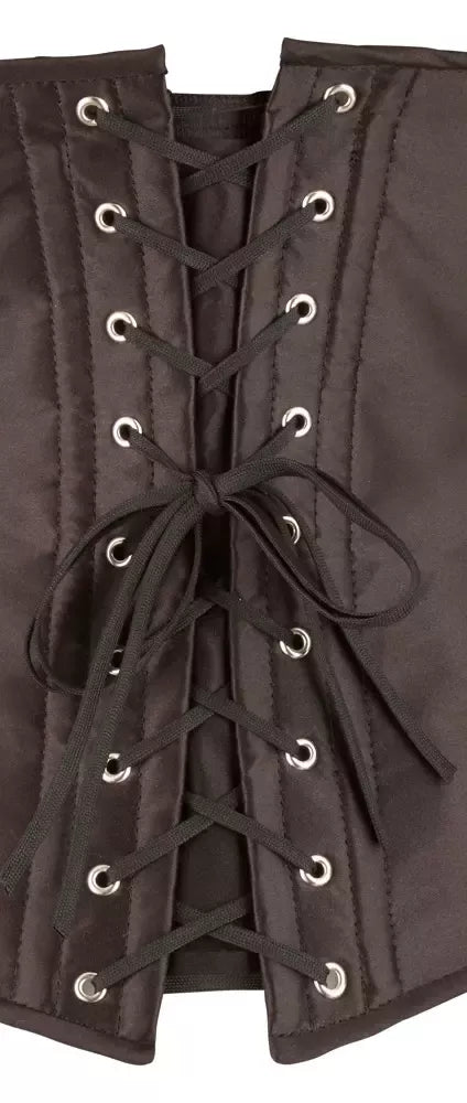 Cottelli Collection po krūtine segamas korsetas 4XL Black Classic Fit