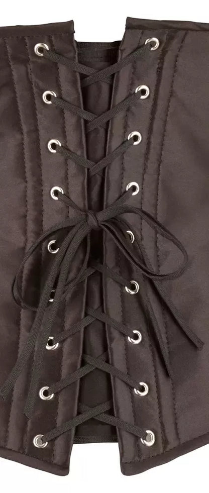 Cottelli Collection po krūtine segamas korsetas 4XL Black Classic Fit