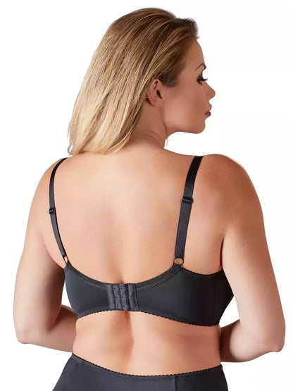Cottelli Collection Shelf Bra 85E juoda – paminkštinta, patogi liemenėlė