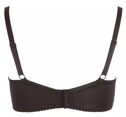 Cottelli Collection Shelf Bra 90D Black – Paminkštinta „push-up“ atrama