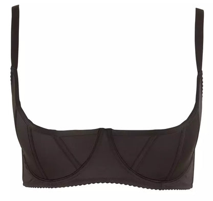 Cottelli Collection Shelf Bra 90D Black – Paminkštinta „push-up“ atrama