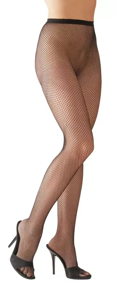 Cottelli Collection tinklinės pėdkelnės, juodos, S-L – besiūlis klasikinis dizainas