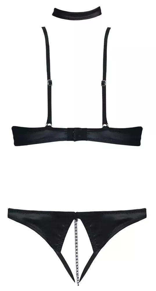 Cottelli Lingerie shelf liemenėlės ir kelnaičių komplektas 85B/L su gėlių raštais