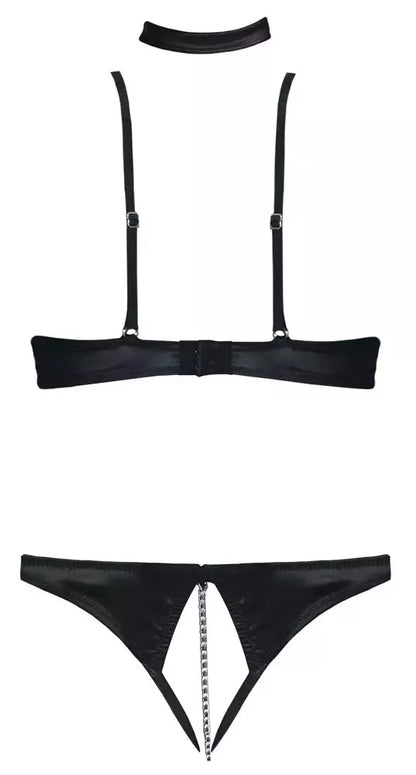 Cottelli Lingerie shelf liemenėlės ir kelnaičių komplektas 85B/L su gėlių raštais