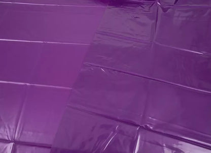 fetish collection vinilinė lovos paklodė, violetinė, 200x230cm, vandeniui atspari danga