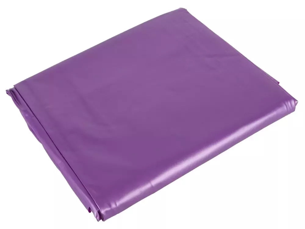 fetish collection vinilinė lovos paklodė, violetinė, 200x230cm, vandeniui atspari danga