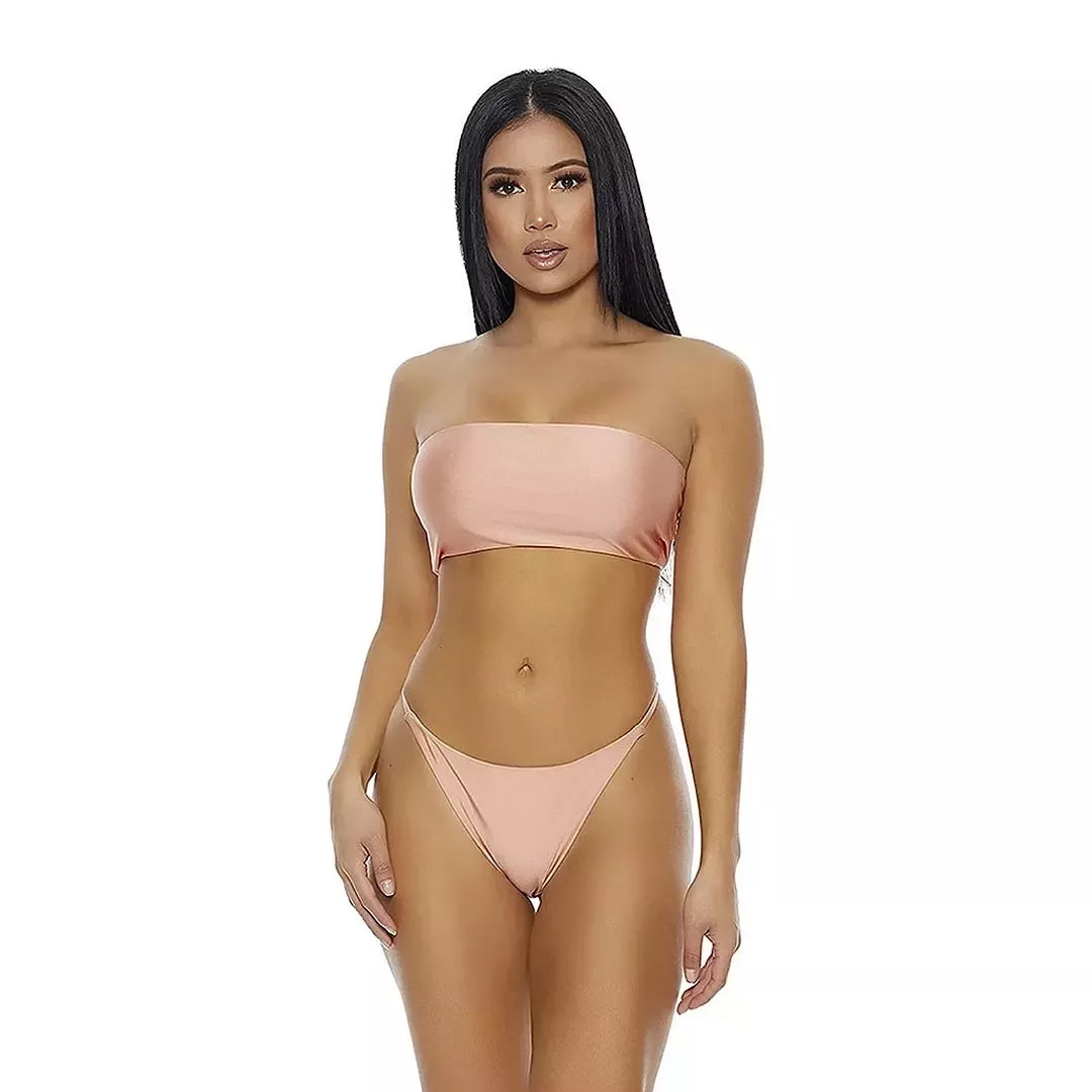Forplay San Luis Bandeau bikinio komplektas XL – madingas dviejų dalių maudymosi kostiumėlis