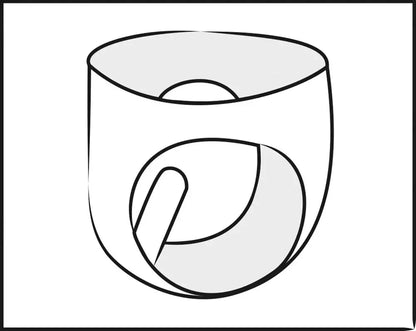 „Late X“ kelnaitės su integruotu vidiniu įdėklu, M dydis, juodas lateksas