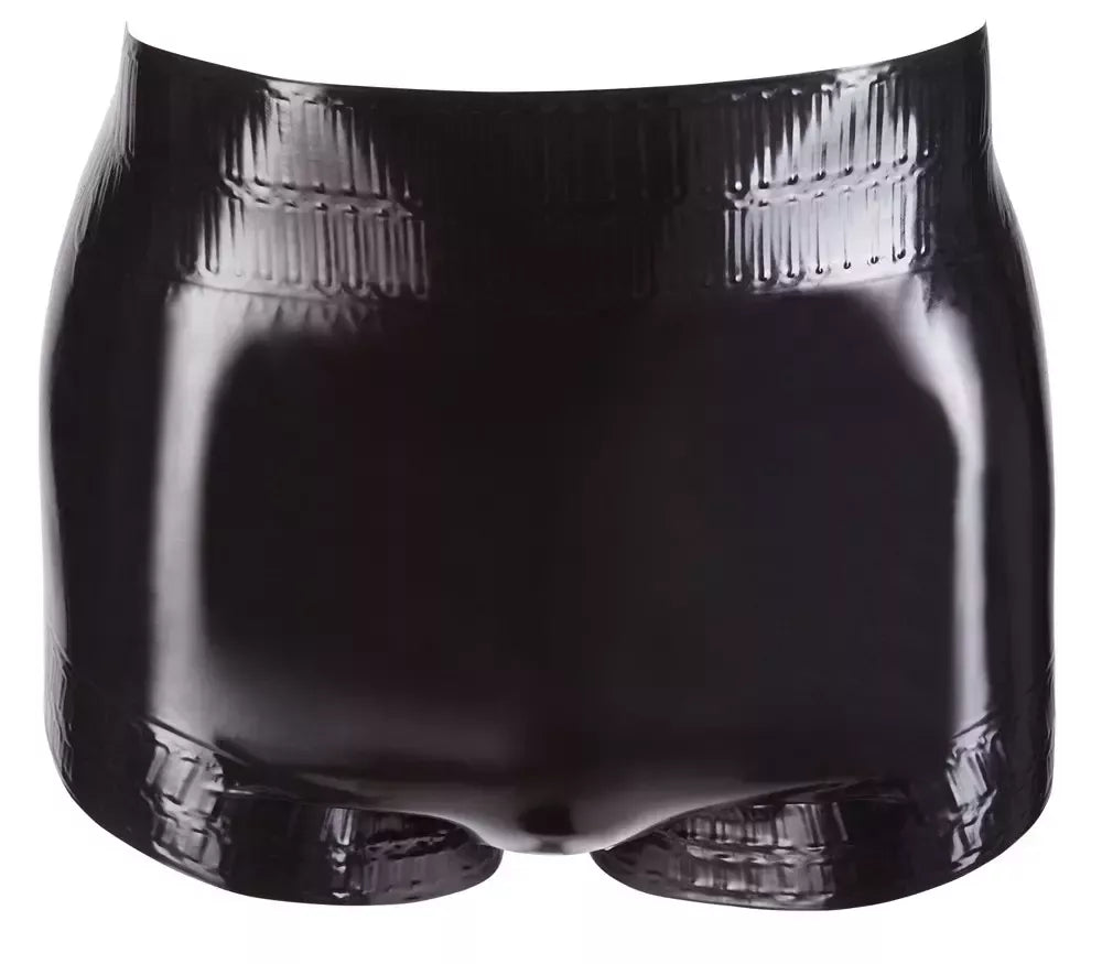 LateX Diaper-Style Briefs Black XL natūralaus latekso 0,4 mm