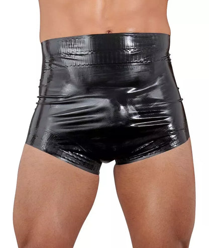 LateX Diaper-Style Briefs Black XL natūralaus latekso 0,4 mm