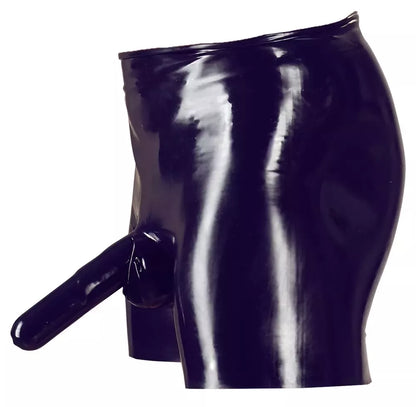 LateX lateksinės trumpikės Black M – anatominis prigludimas, integruotos movos
