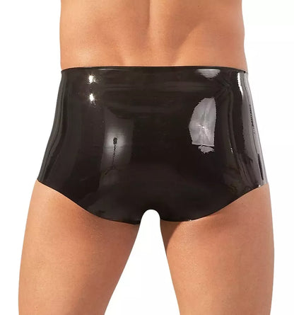LateX vyriškos juodos latekso kelnės su anatomine mova L/XL