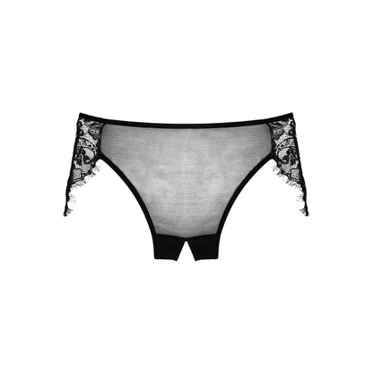 Lavish Eyelash Lace Mesh atviro dizaino kelnaitės, universalus dydis