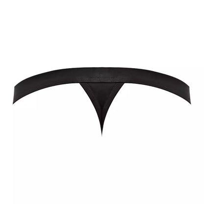 Male Power Pure Comfort Modal Bong Thong L/XL Black patogus prigludimas