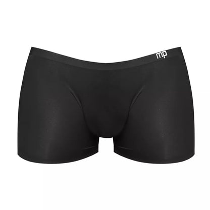 Male Power Seamless Sleek Mini Short S juodos spalvos – patogaus prigludimo žemintu liemeniu