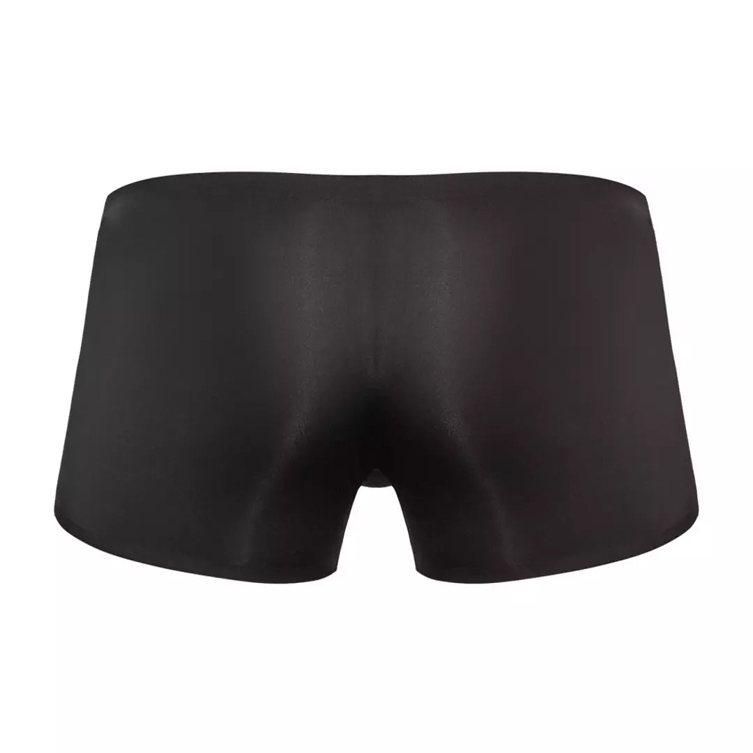 Male Power Seamless Sleek Mini Short S juodos spalvos – patogaus prigludimo žemintu liemeniu