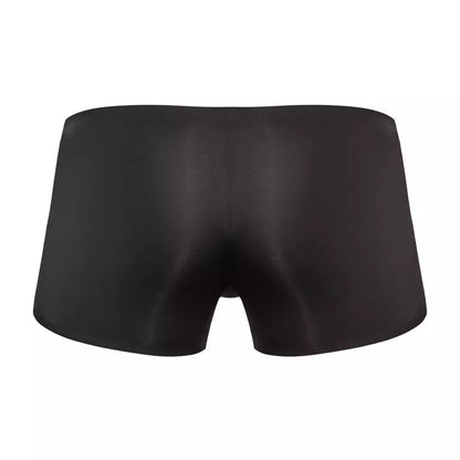 Male Power Seamless Sleek Mini Short S juodos spalvos – patogaus prigludimo žemintu liemeniu