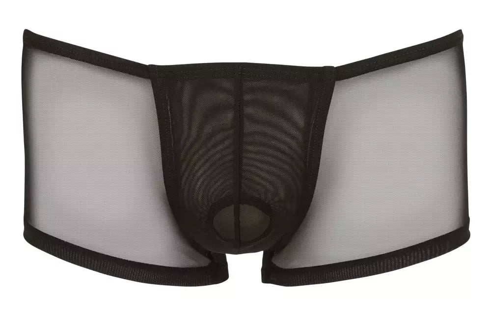 NEK Mesh Effect Men's Pants M tamprūs pusiau permatomi juodi