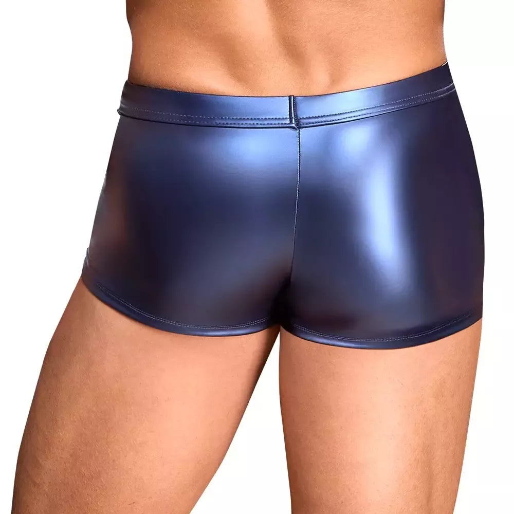 NEK Metallic Blue Matte Pants 2XL kelnės su užtrauktuku ir Powernet intarpais