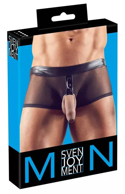 NEK Powernet vyriškos kelnaitės XL su integruotu komforto žiedu, juodos